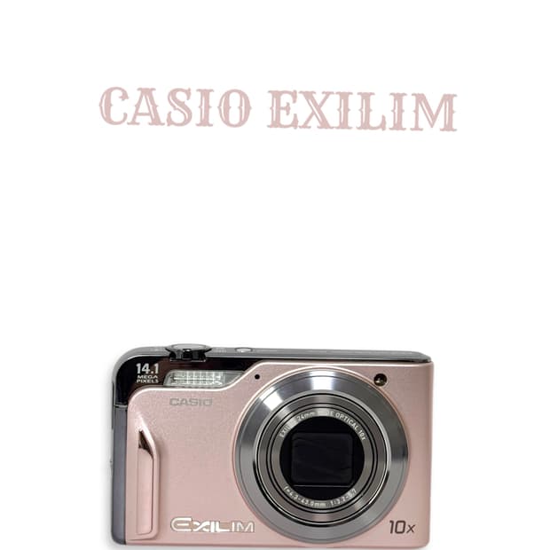 |츄 디카🩷| 카시오 엑슬림 H15 빈티지 디지털 카메라