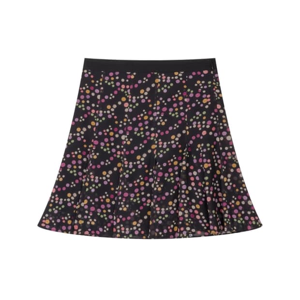 새상품) 어스지구 VINTAGE CHIFFON MIDI SKIRT