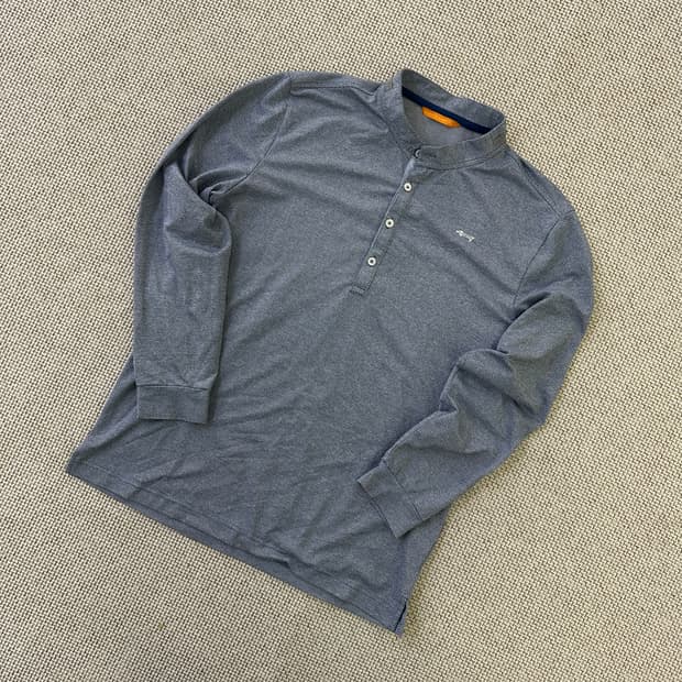 100 루이까스텔 헨리넥 긴팔 티셔츠  0424D