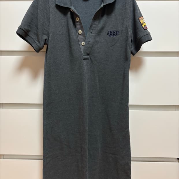 Jeep 폴로 원피스 차콜 s사이즈