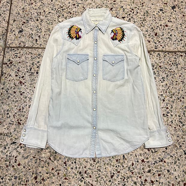 데님앤서플라이(Denim&Supply) 웨스턴 데님 셔츠