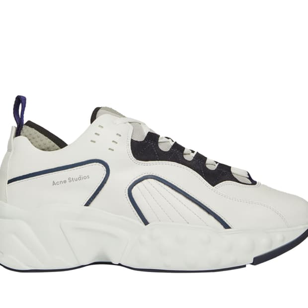 [40] 아크네 스튜디오 락어웨이 레더 스니커즈 멀티 화이트