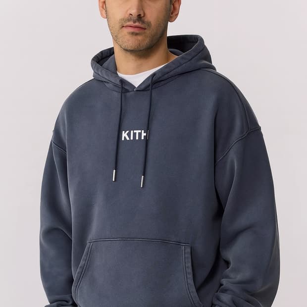 KITH 키스 피그먼트 후디