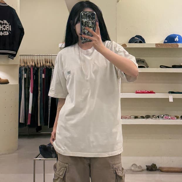 브라운브레스 백로고 반팔 티셔츠 U1216