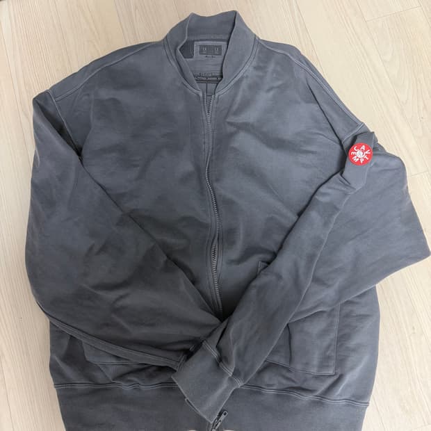 카브엠트 C.E CAV EMPT 그레이 집업 자켓 xl