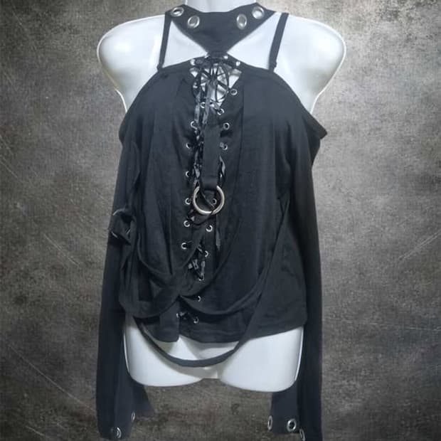 [Japanese Vintage] Punk bondage sleeve