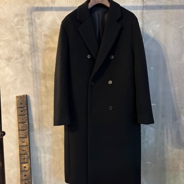 클럽모나코 더블 브레스티드 코트 100