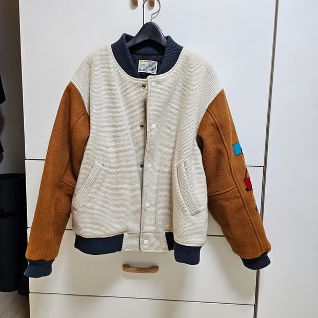 유쓰배쓰 바시티자켓 점퍼 남여공용 M