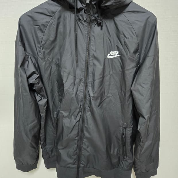 나이키 바람막이 블랙 L