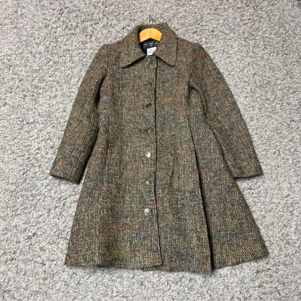 페미닌 트위드 코트