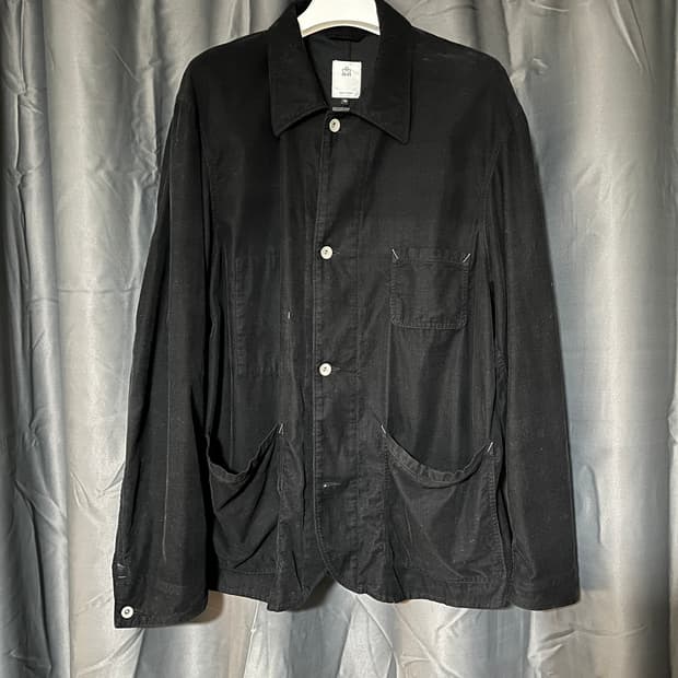 [4] 폴리테루 커버올 초어 자켓 초판 / Black