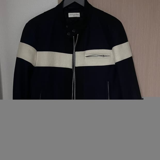 드리스 반 노튼15aw 울 모토 자켓