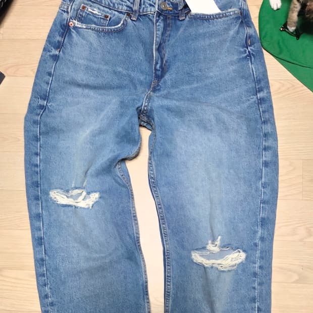 (새상품)자라 데님 청바지 팬츠