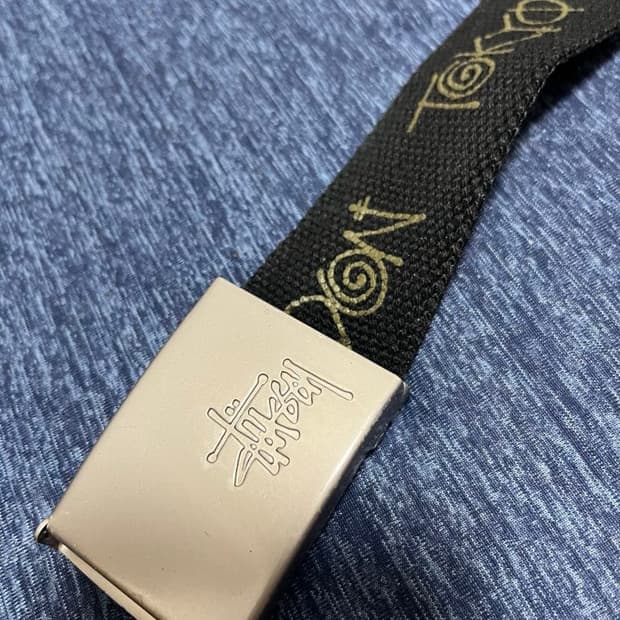 90s~10s 스투시 인터내셔널 우븐 테잎 벨트