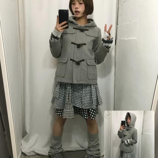 🐨그레이 레이어드 코디 🐨