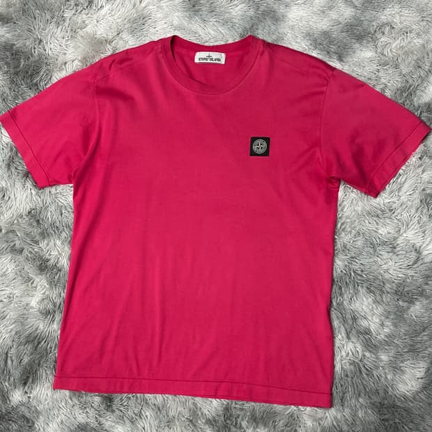 스톤아일랜드 패치로고 반팔 L