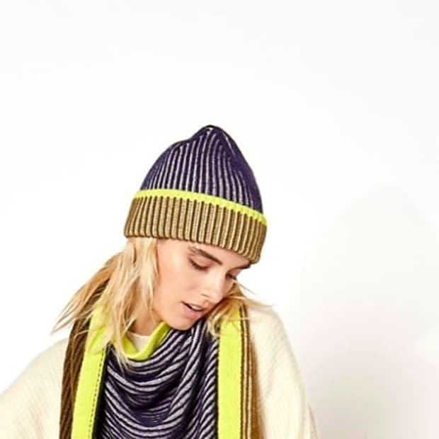 한섬 TIME  프랑스 수입 비니