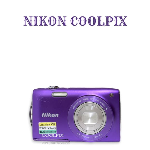 |소프트포커스💜| 니콘 쿨픽스 s3300 빈티지 디지털 카메라 디카