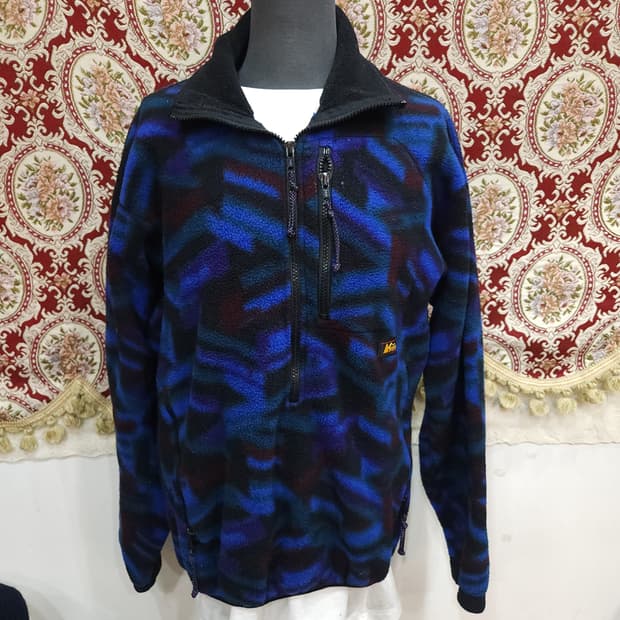 REI 90s 풀집업 후리스 맨투맨 usa

