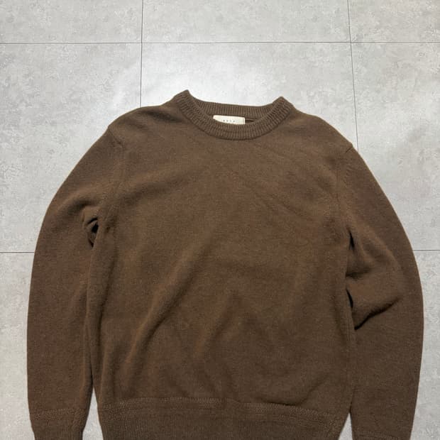 SHTR [셔터]  브라운  헤비 울  빈티지 니트  95size
