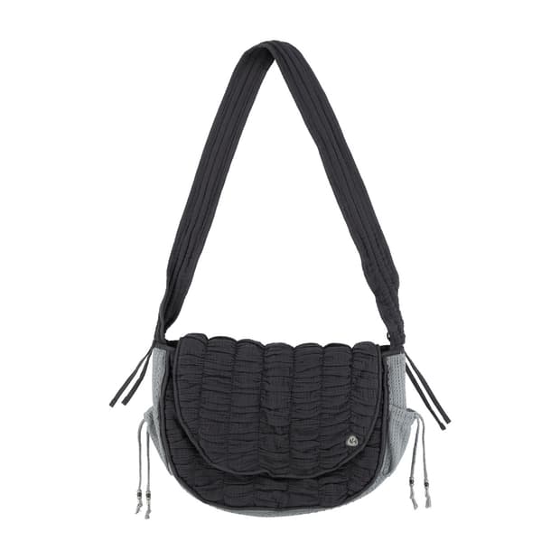 코이세이오 퀼티드 크로스백 quilted cross bag 차콜