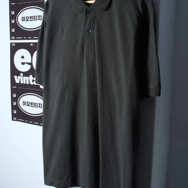 (XL-2XL) 무신사 스탠다드 반팔 카라 티셔츠 빅사이즈-H35600