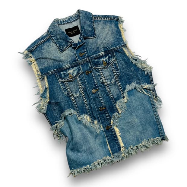 Urban Story double layered denim vest