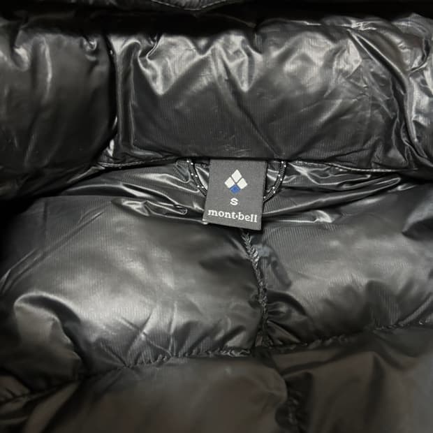 몽벨 슈페리어 다운 파카 black s사이즈 
