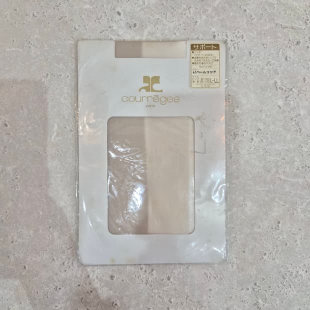 Courrèges 페일코코아 팬티스타킹