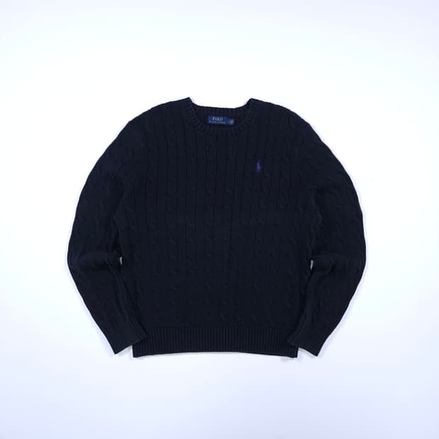 폴로 랄프로렌 케이블 니트 스웨터