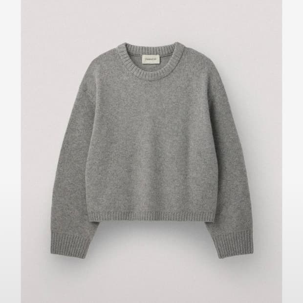 우마뭉 Pure saxon wool pull over 니트 L
