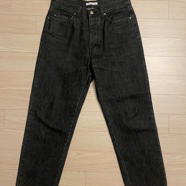 [1] 브라운야드 레귤러데님 블랙