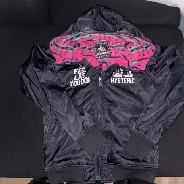 히스테릭글래머 후디 집업