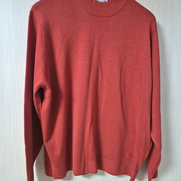 (정품) 버버리  하프넥 니트  버버리스웨터 48 남성