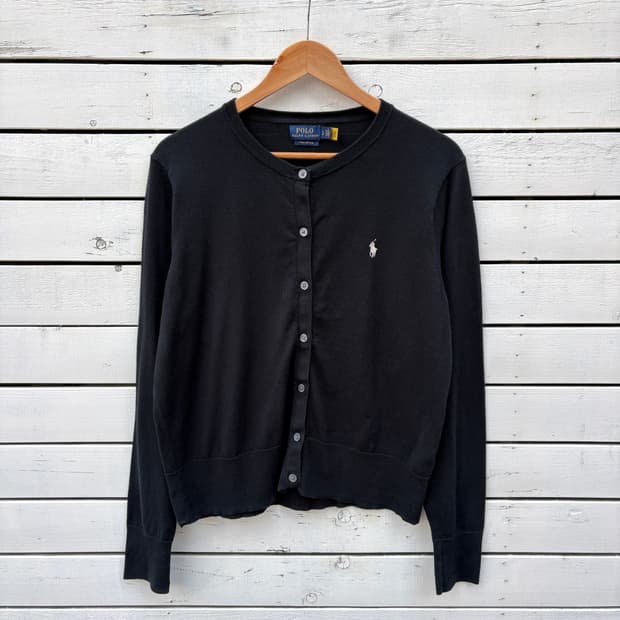 Polo 폴로 피마코튼 니트 가디건