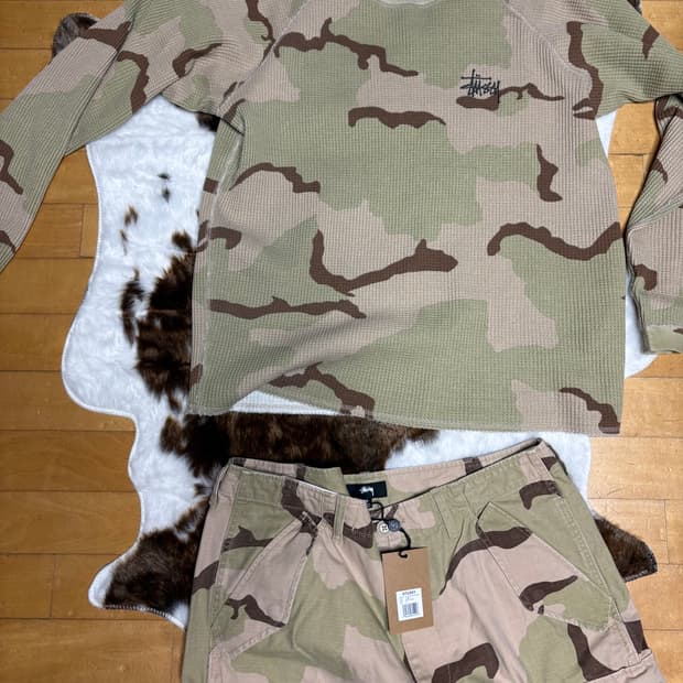 스툿시 써멀 샌드카모 L