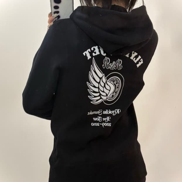 ✞ 락 그래픽 후드집업 ✞