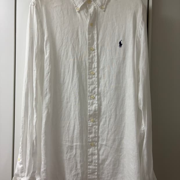 폴로 랄프로렌 린넨 셔츠 클래식핏 s