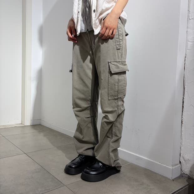 Takeo Kikuchi 워싱 카고 팬츠