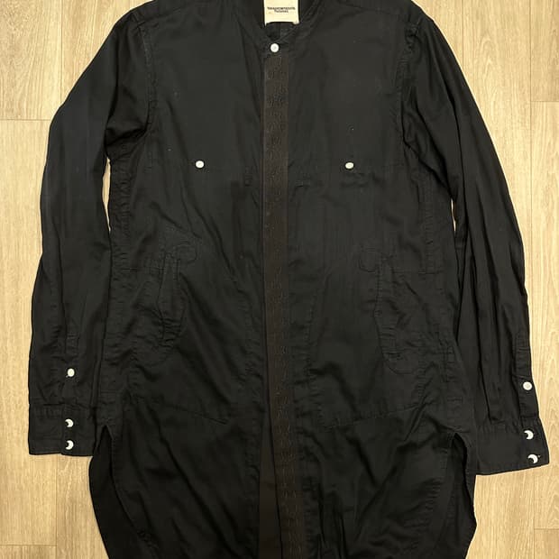 솔로이스트 디테일 롱 셔츠 자켓 48