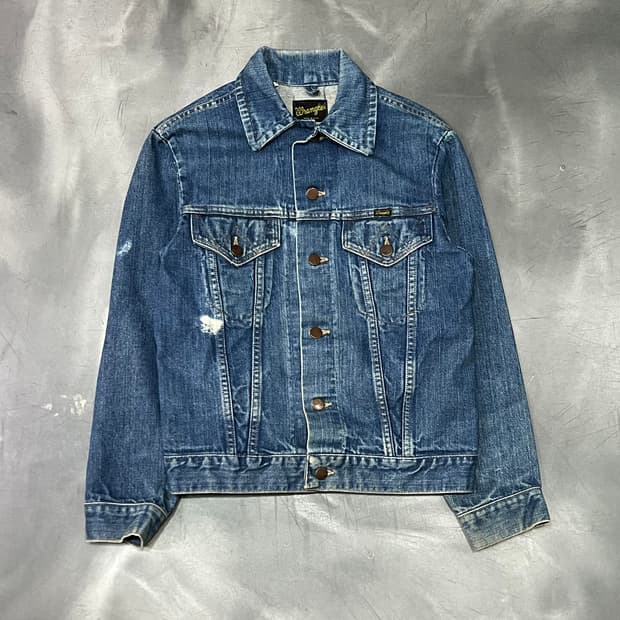  80s 랭글러 데님 트러커 자켓 y15083