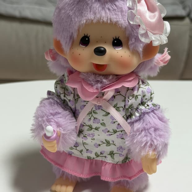 비밀의 정원 몬치치 인형 판매합니다(자립가능)