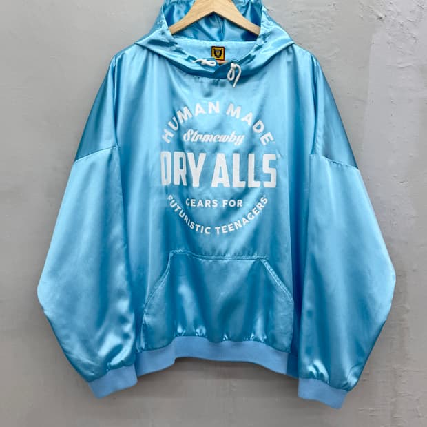 휴먼메이드 DRY ALLS 사틴쉘 후디 자켓