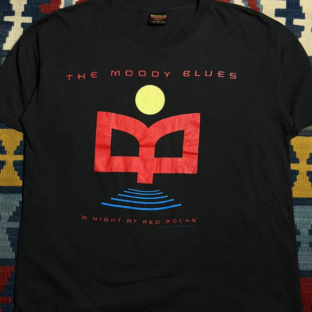 90s Moody Blues 빈티지 무디블루스 티셔츠 XL