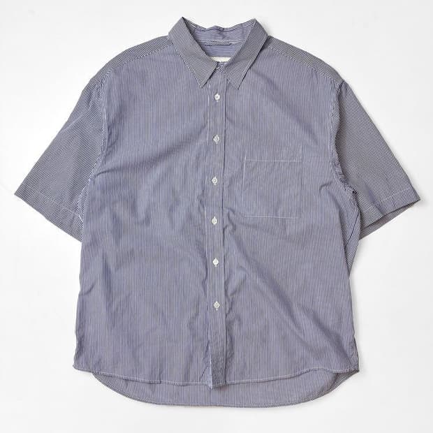 셔터 SHIRTER 21ss 시그니처 스트라이프 반팔 셔츠 PN4963