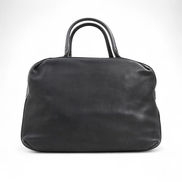 요지 야마모토 와이즈 소가죽 보스톤백