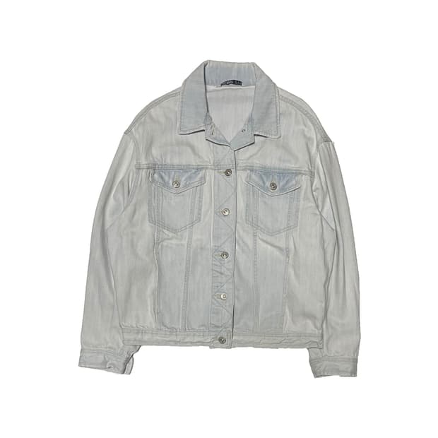 ZARA 자라 베이직 연청 데님 자켓