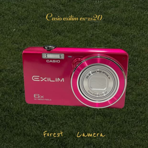 카시오 엑슬림 EXILM ex-zs20 디지털카메라 빈티지디카
