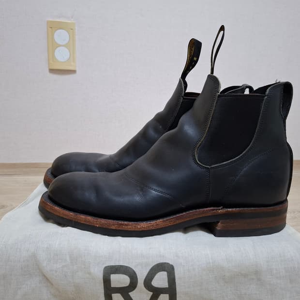 9D 더블알엘 콩그레스 첼시 부츠 블랙
