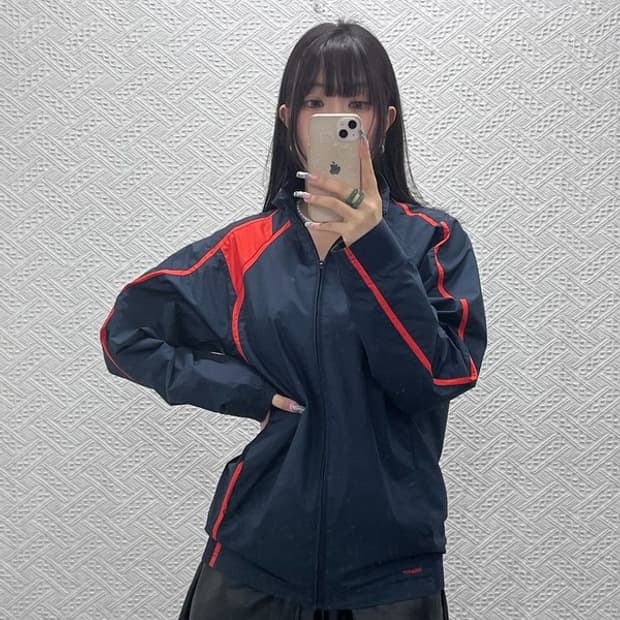 나이키 올드스쿨 레트로 토탈 90 바람막이 자켓 M C12818